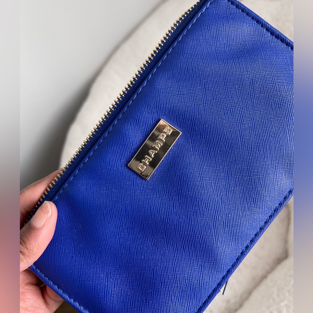 Cobalt Blue Champs Wallet